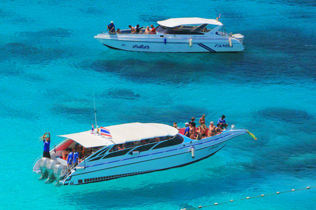 phi phi island tour by speed boat